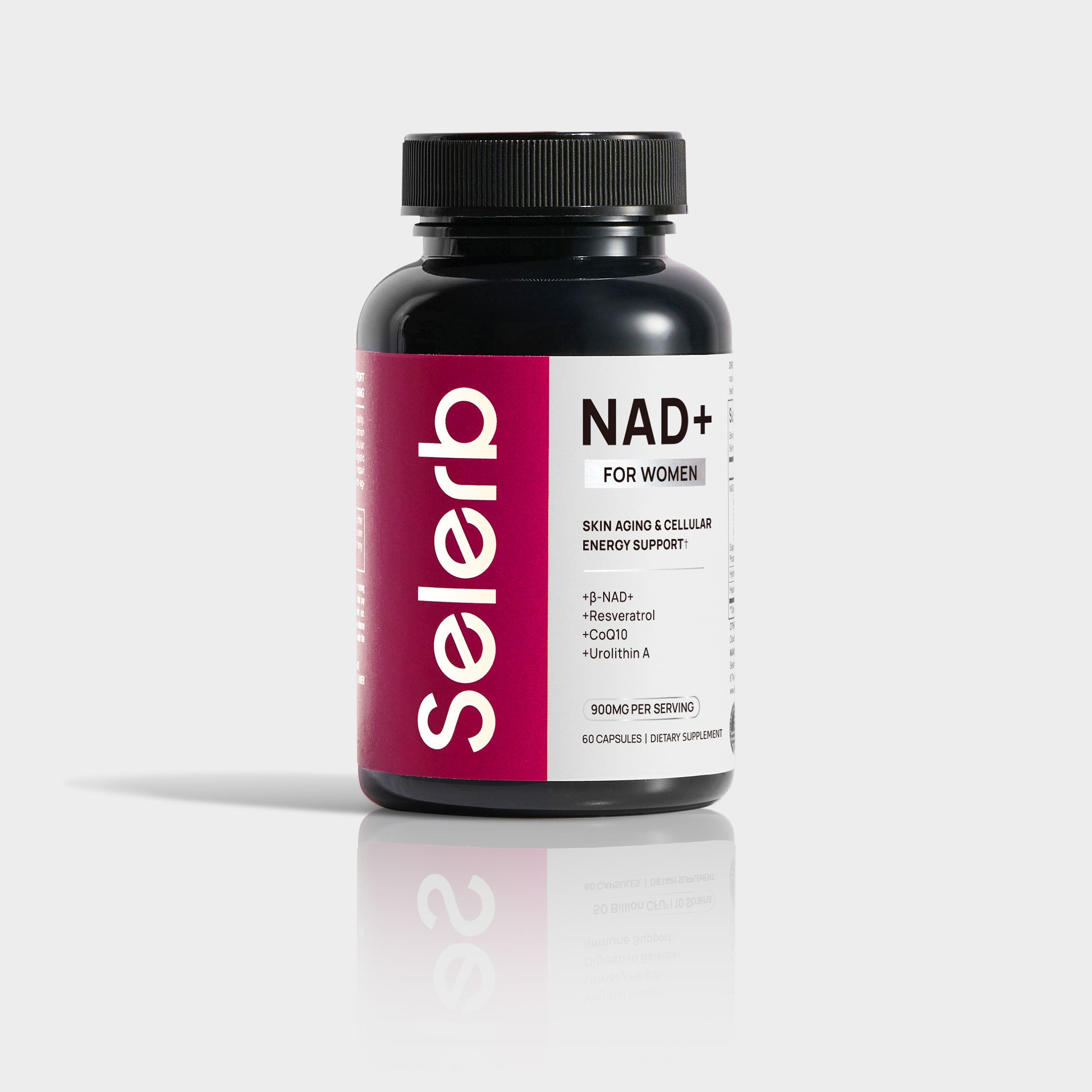 Selerb NAD+ Supplement for Women-60 Capsules Core