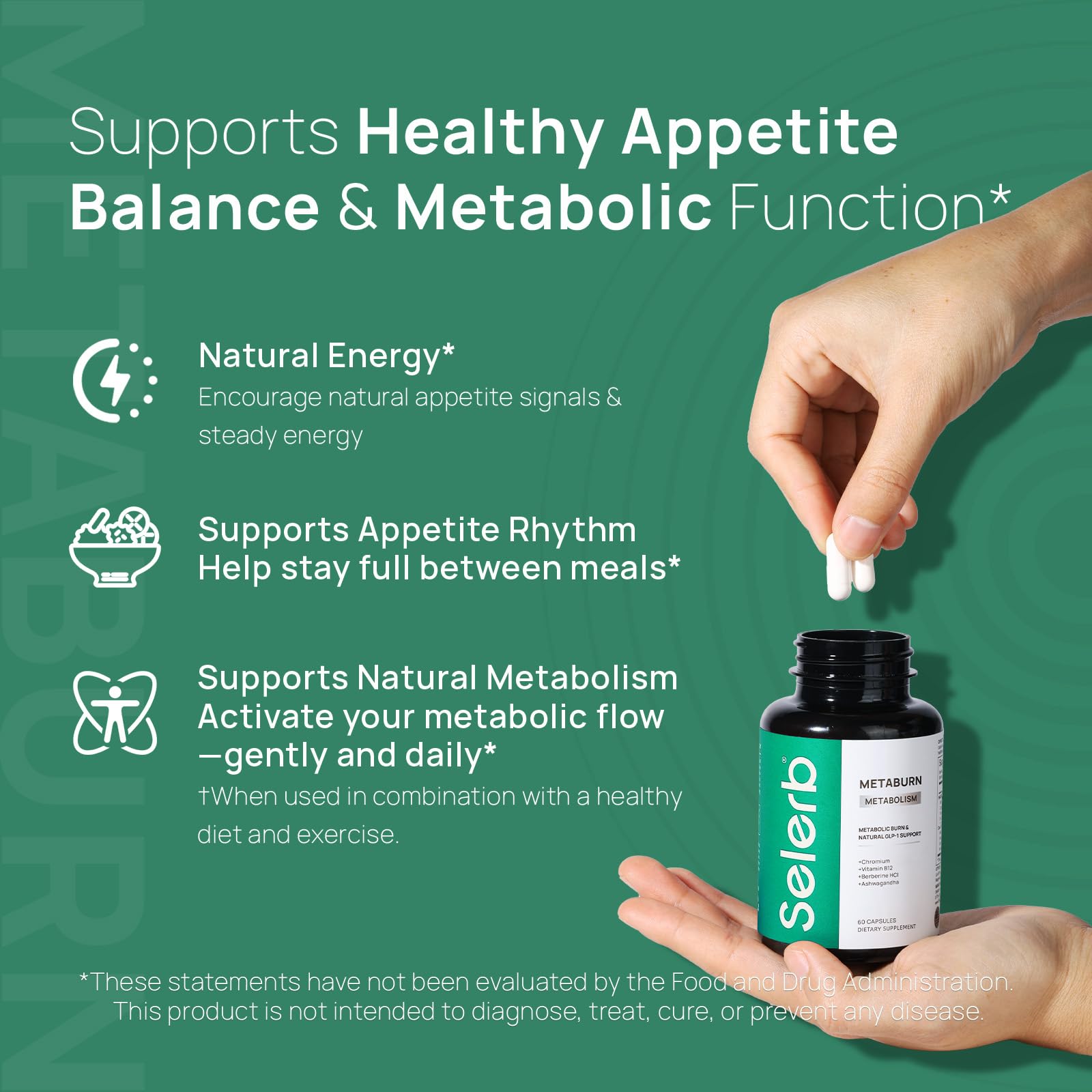 Selerb GLP-1 Supplement for Women & Men