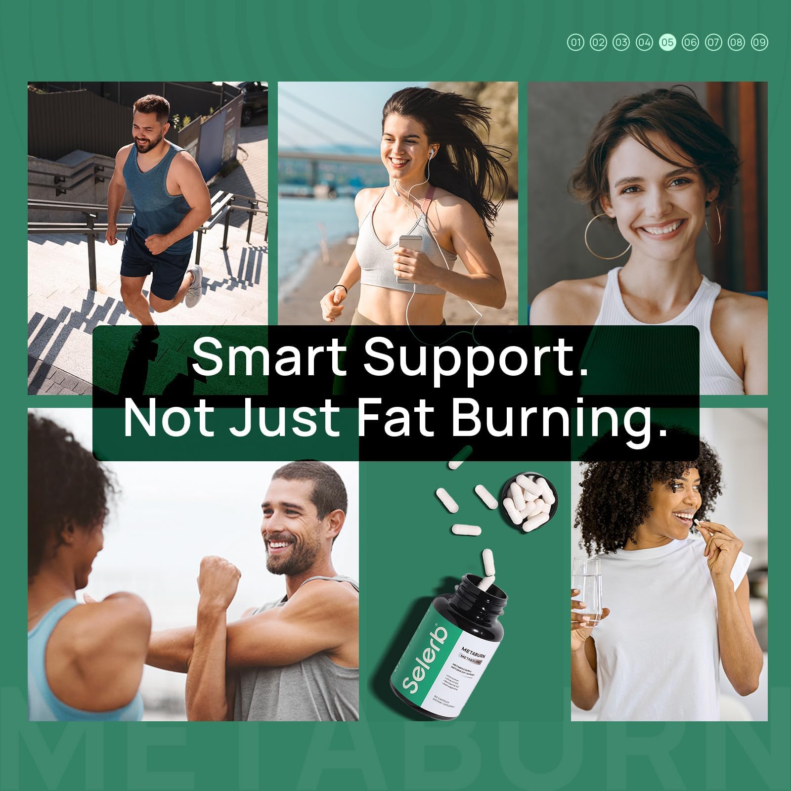 Selerb GLP-1 Supplement for Women & Men