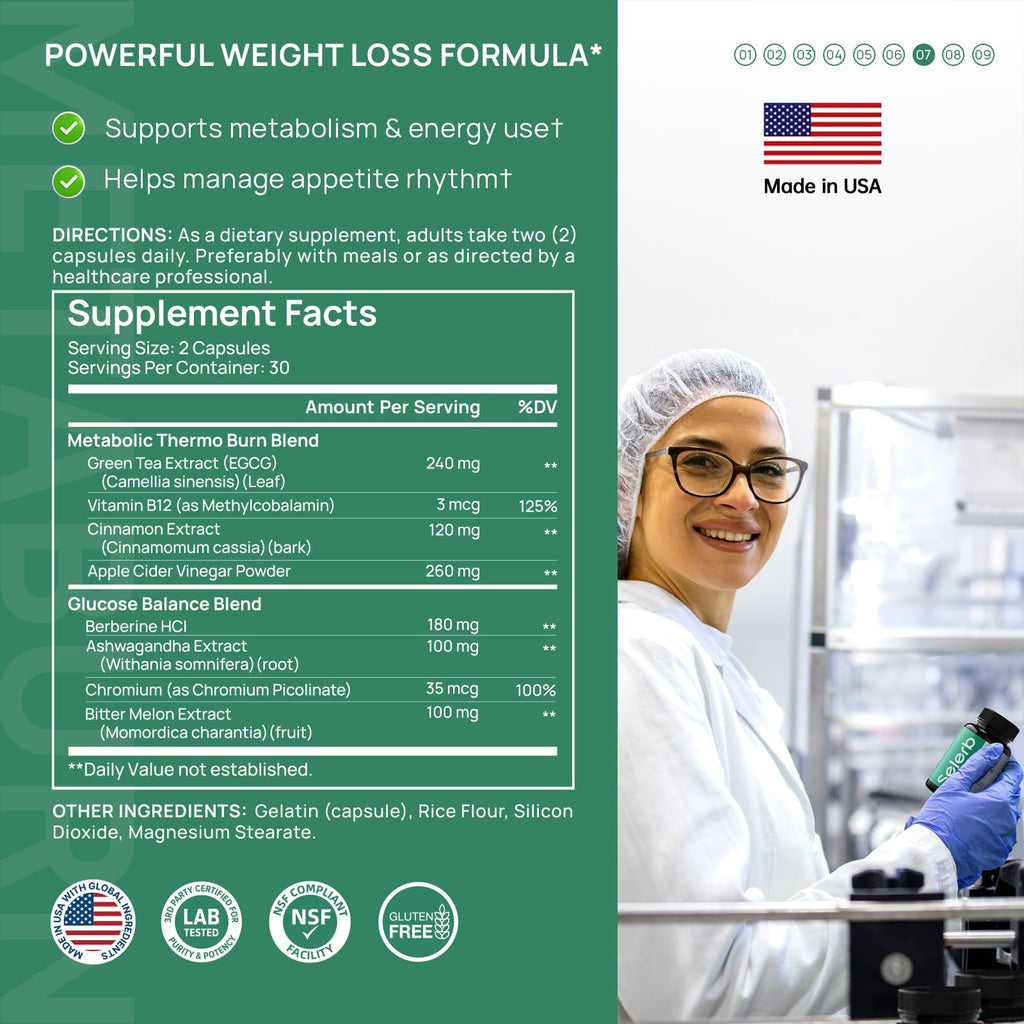 Selerb GLP-1 Supplement for Women & Men